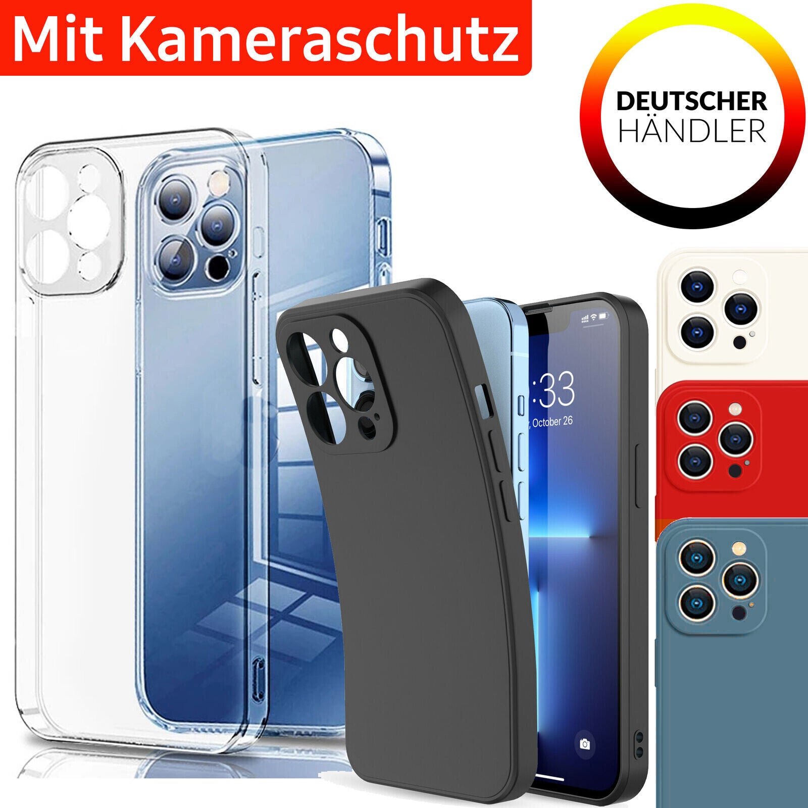 Hülle Für Iphone 16 15 14 13 12 11 Pro Max Mini plus XR Handy Schutz Case Bumper